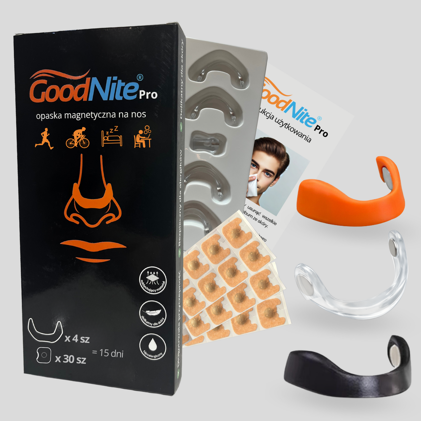 Opaska magnetyczna GoodNite Pro