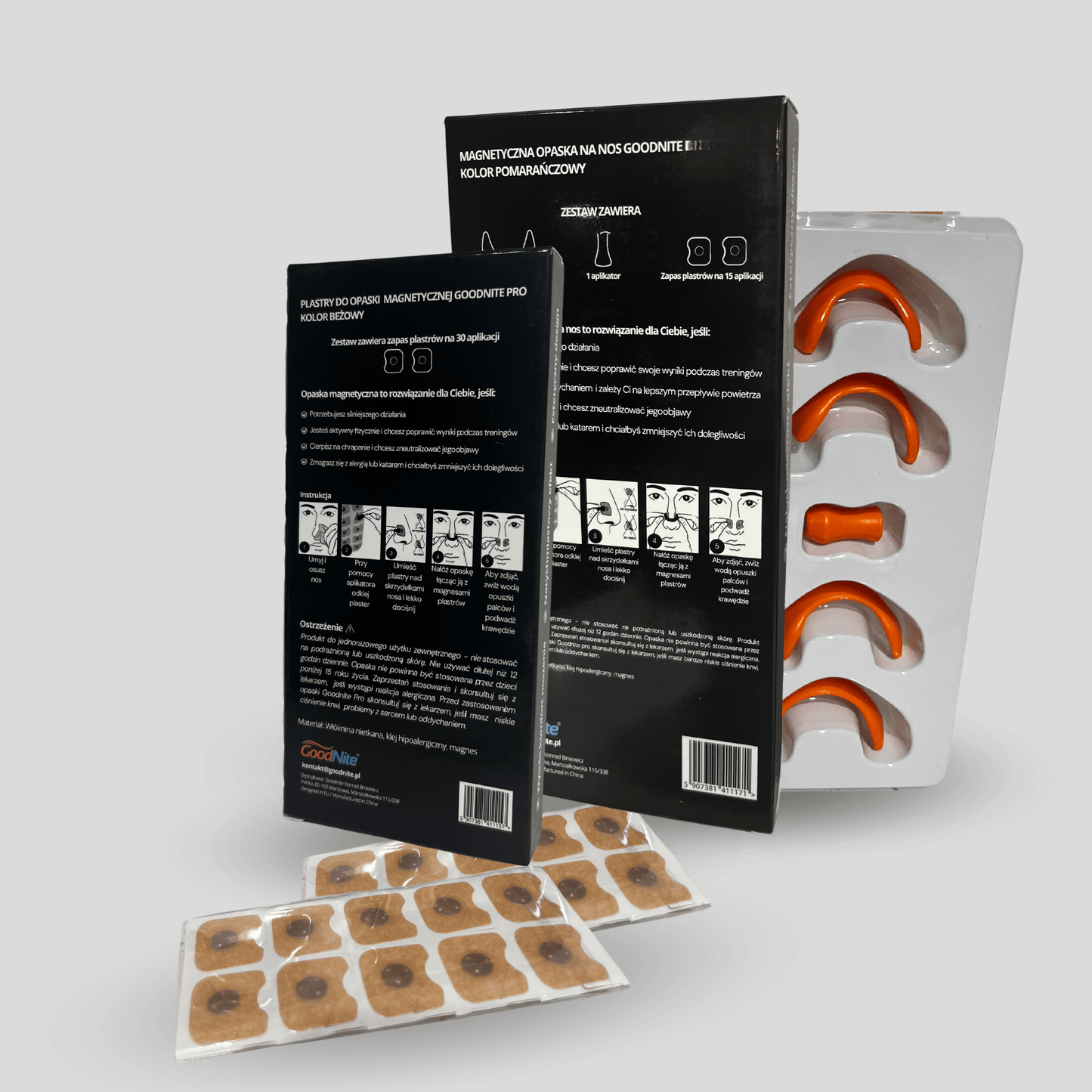 Zestaw Opaska Magnetyczna + Plastry uzupełniające