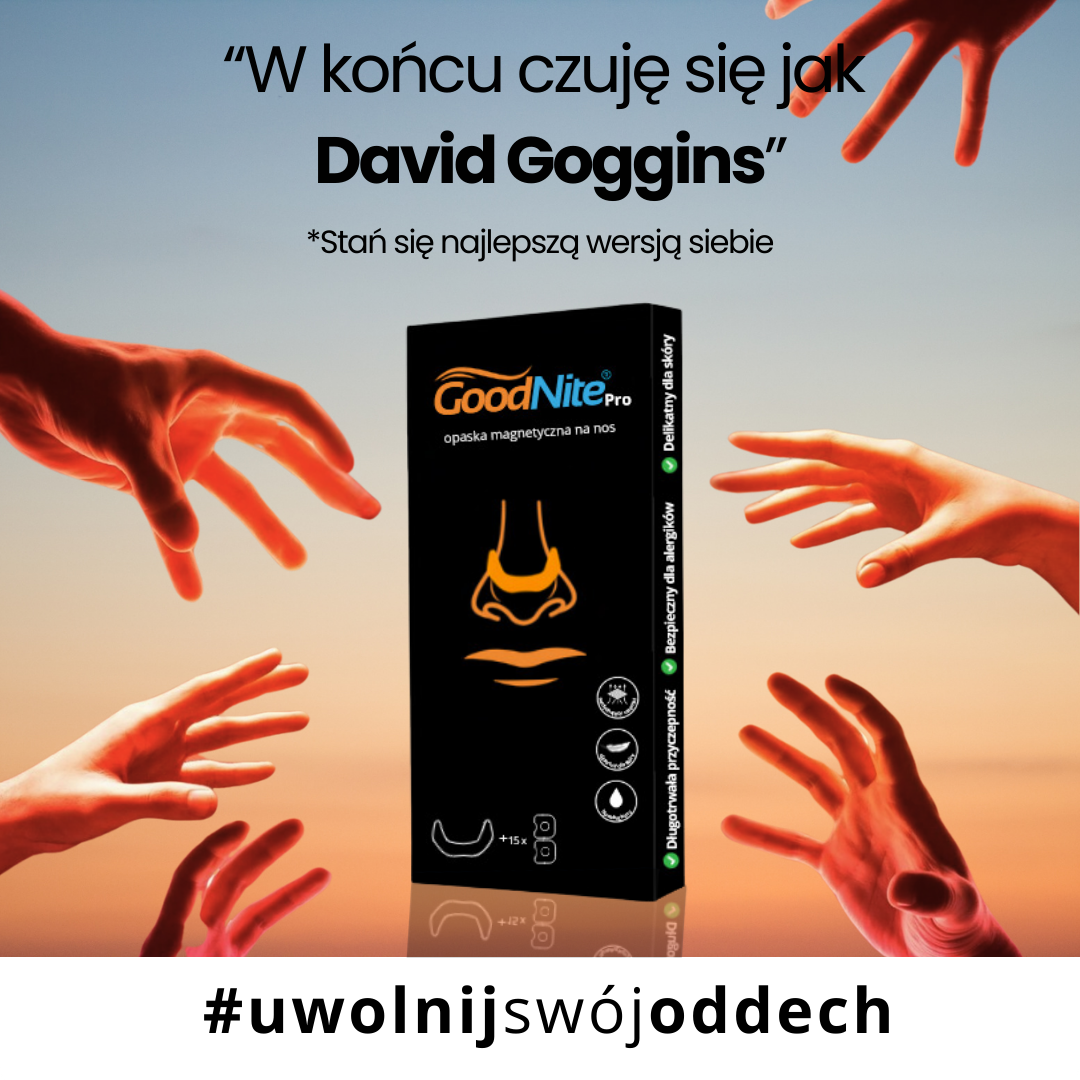 Opaska magnetyczna na nos GoodNite Pro