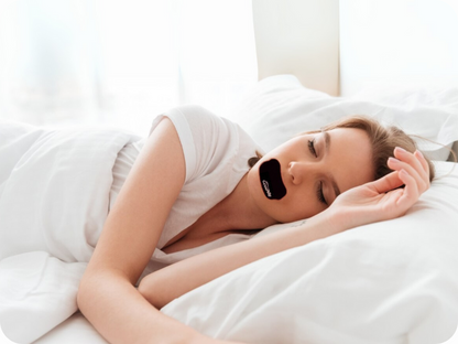 Plastry tasmy na usta marki GoodNite kolor czarny, na noc, do spania, przeciw chrapaniu, lepsze oddychanie, łatwiejsze oddychanie, na noc